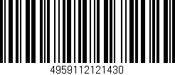 Código de barras (EAN, GTIN, SKU, ISBN): '4959112121430'
