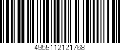 Código de barras (EAN, GTIN, SKU, ISBN): '4959112121768'