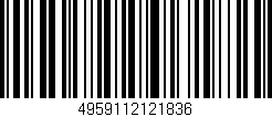 Código de barras (EAN, GTIN, SKU, ISBN): '4959112121836'