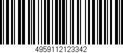 Código de barras (EAN, GTIN, SKU, ISBN): '4959112123342'