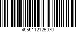 Código de barras (EAN, GTIN, SKU, ISBN): '4959112125070'