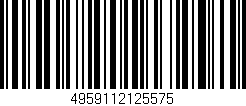 Código de barras (EAN, GTIN, SKU, ISBN): '4959112125575'