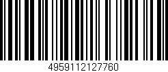 Código de barras (EAN, GTIN, SKU, ISBN): '4959112127760'