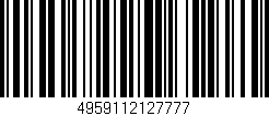 Código de barras (EAN, GTIN, SKU, ISBN): '4959112127777'