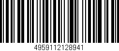 Código de barras (EAN, GTIN, SKU, ISBN): '4959112128941'