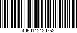 Código de barras (EAN, GTIN, SKU, ISBN): '4959112130753'