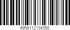 Código de barras (EAN, GTIN, SKU, ISBN): '4959112134355'