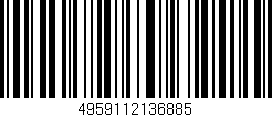 Código de barras (EAN, GTIN, SKU, ISBN): '4959112136885'