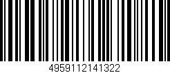Código de barras (EAN, GTIN, SKU, ISBN): '4959112141322'