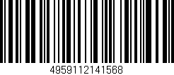 Código de barras (EAN, GTIN, SKU, ISBN): '4959112141568'