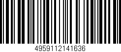 Código de barras (EAN, GTIN, SKU, ISBN): '4959112141636'