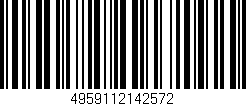 Código de barras (EAN, GTIN, SKU, ISBN): '4959112142572'