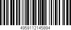 Código de barras (EAN, GTIN, SKU, ISBN): '4959112145894'