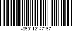 Código de barras (EAN, GTIN, SKU, ISBN): '4959112147157'