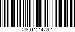 Código de barras (EAN, GTIN, SKU, ISBN): '4959112147201'