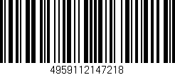 Código de barras (EAN, GTIN, SKU, ISBN): '4959112147218'