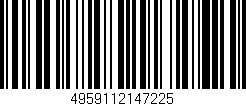 Código de barras (EAN, GTIN, SKU, ISBN): '4959112147225'