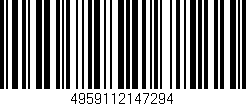 Código de barras (EAN, GTIN, SKU, ISBN): '4959112147294'