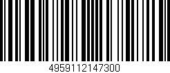 Código de barras (EAN, GTIN, SKU, ISBN): '4959112147300'