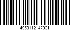 Código de barras (EAN, GTIN, SKU, ISBN): '4959112147331'