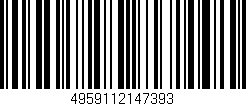 Código de barras (EAN, GTIN, SKU, ISBN): '4959112147393'