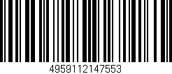Código de barras (EAN, GTIN, SKU, ISBN): '4959112147553'