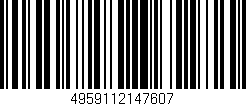 Código de barras (EAN, GTIN, SKU, ISBN): '4959112147607'