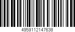 Código de barras (EAN, GTIN, SKU, ISBN): '4959112147638'