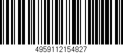 Código de barras (EAN, GTIN, SKU, ISBN): '4959112154827'