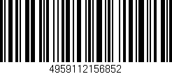 Código de barras (EAN, GTIN, SKU, ISBN): '4959112156852'