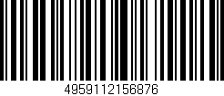 Código de barras (EAN, GTIN, SKU, ISBN): '4959112156876'