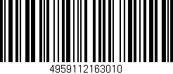 Código de barras (EAN, GTIN, SKU, ISBN): '4959112163010'