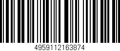 Código de barras (EAN, GTIN, SKU, ISBN): '4959112163874'