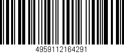 Código de barras (EAN, GTIN, SKU, ISBN): '4959112164291'