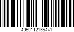 Código de barras (EAN, GTIN, SKU, ISBN): '4959112165441'