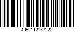 Código de barras (EAN, GTIN, SKU, ISBN): '4959112167223'