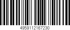 Código de barras (EAN, GTIN, SKU, ISBN): '4959112167230'