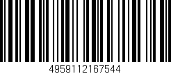 Código de barras (EAN, GTIN, SKU, ISBN): '4959112167544'