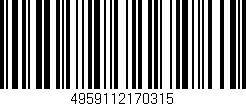 Código de barras (EAN, GTIN, SKU, ISBN): '4959112170315'
