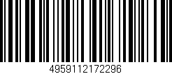 Código de barras (EAN, GTIN, SKU, ISBN): '4959112172296'
