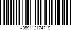 Código de barras (EAN, GTIN, SKU, ISBN): '4959112174719'