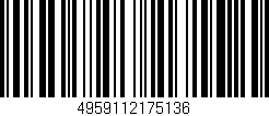 Código de barras (EAN, GTIN, SKU, ISBN): '4959112175136'