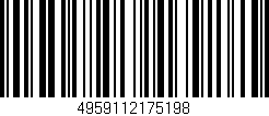 Código de barras (EAN, GTIN, SKU, ISBN): '4959112175198'