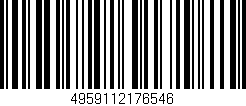 Código de barras (EAN, GTIN, SKU, ISBN): '4959112176546'