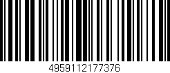 Código de barras (EAN, GTIN, SKU, ISBN): '4959112177376'