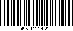 Código de barras (EAN, GTIN, SKU, ISBN): '4959112178212'
