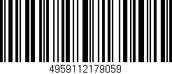 Código de barras (EAN, GTIN, SKU, ISBN): '4959112179059'
