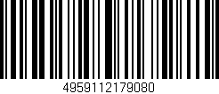 Código de barras (EAN, GTIN, SKU, ISBN): '4959112179080'