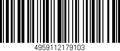 Código de barras (EAN, GTIN, SKU, ISBN): '4959112179103'