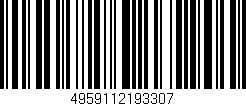 Código de barras (EAN, GTIN, SKU, ISBN): '4959112193307'